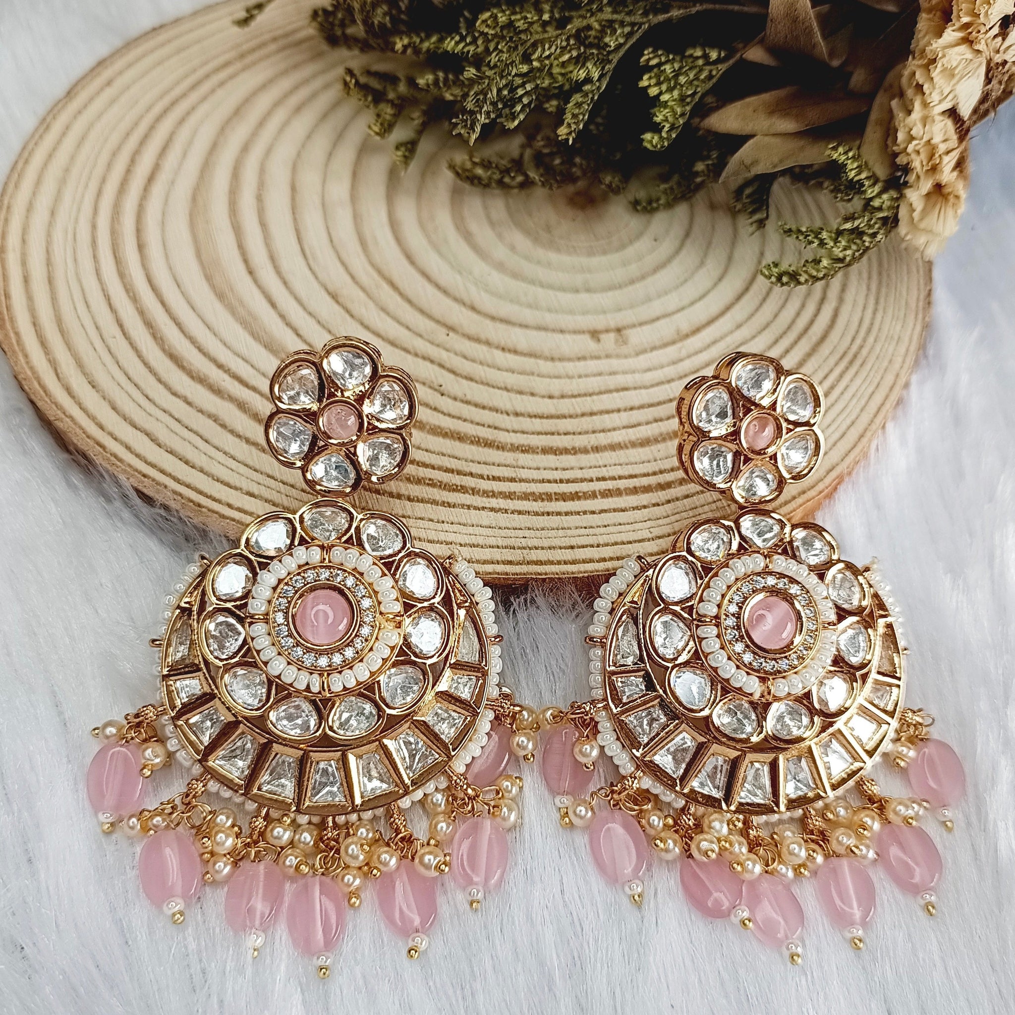 Polki Earrings - MIARAA