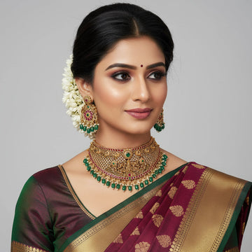 MIARAA- south indian necklace