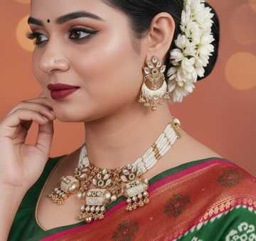 Medha Rajwadi Necklace Set