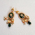 Green Anjali Rajwadi Necklace Set