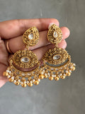 Rama Antique Gold Earrings - MIARAA