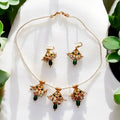 Multicolour Prakriti Jadau Necklace Set - MIARAA