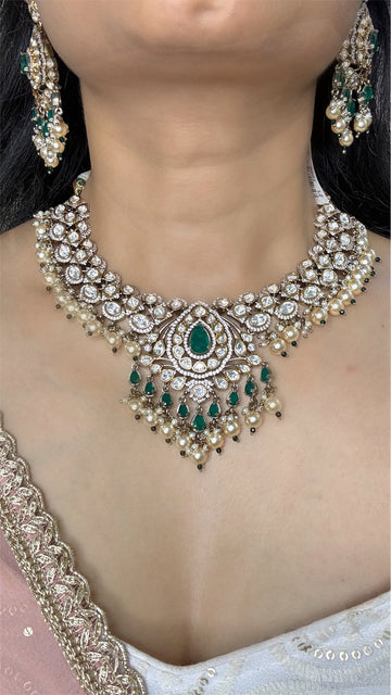 Advika Polki Necklace Set