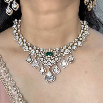 Aavya Polki Necklace Set
