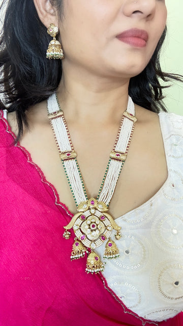 Multicolor Urvashi Rajwadi Necklace Set