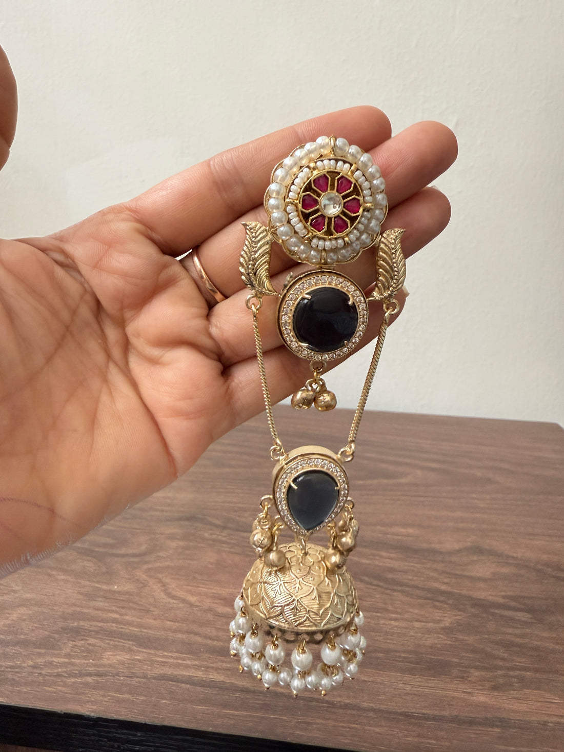 Navi Brass Earrings