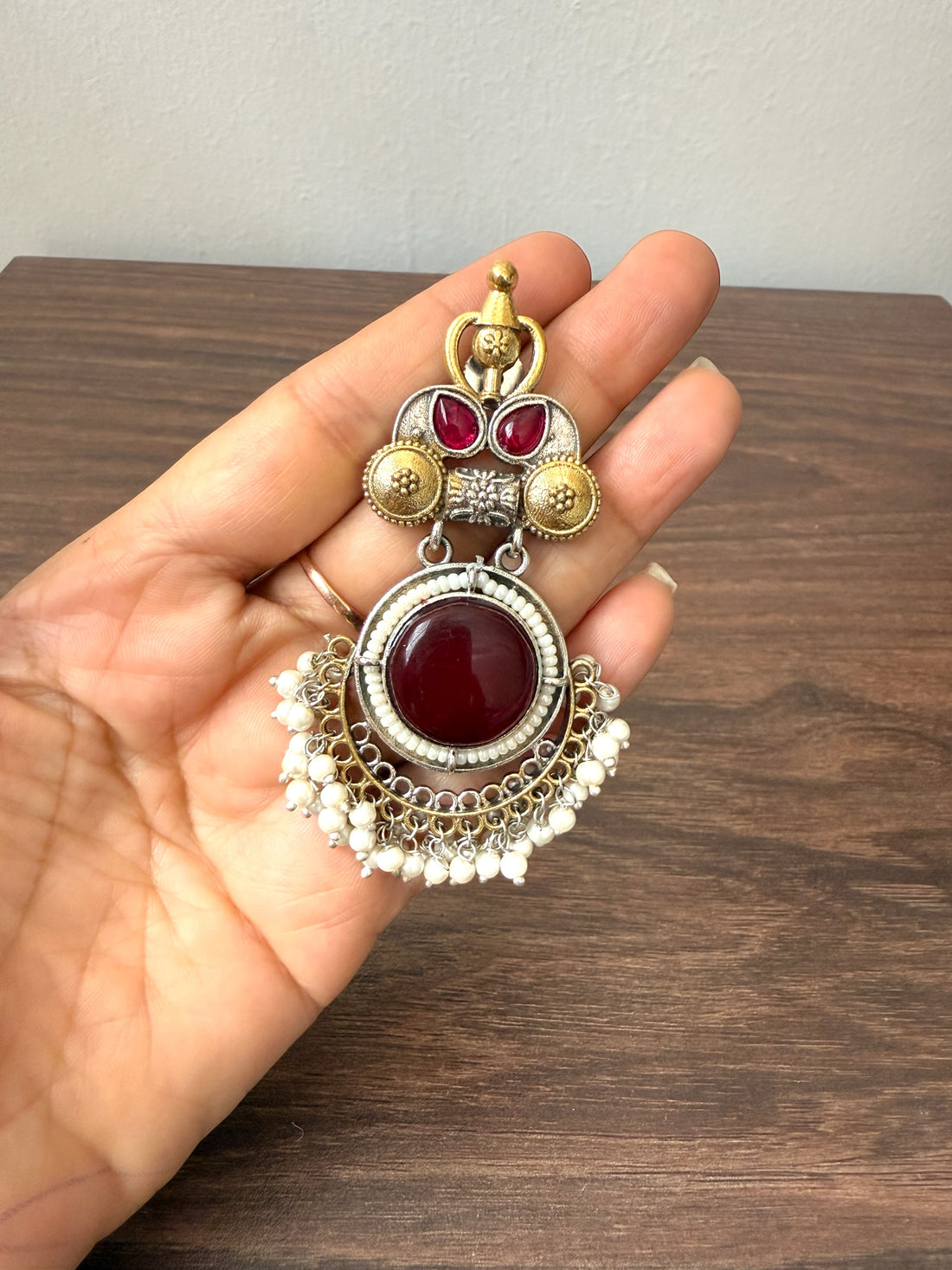 Jhansi Brass Earrings