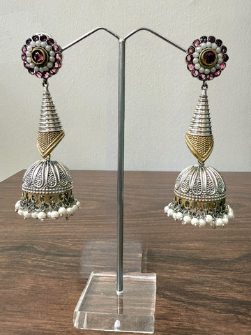 Purna Brass Earrings