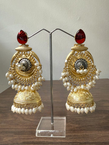 Savya Brass Earrings