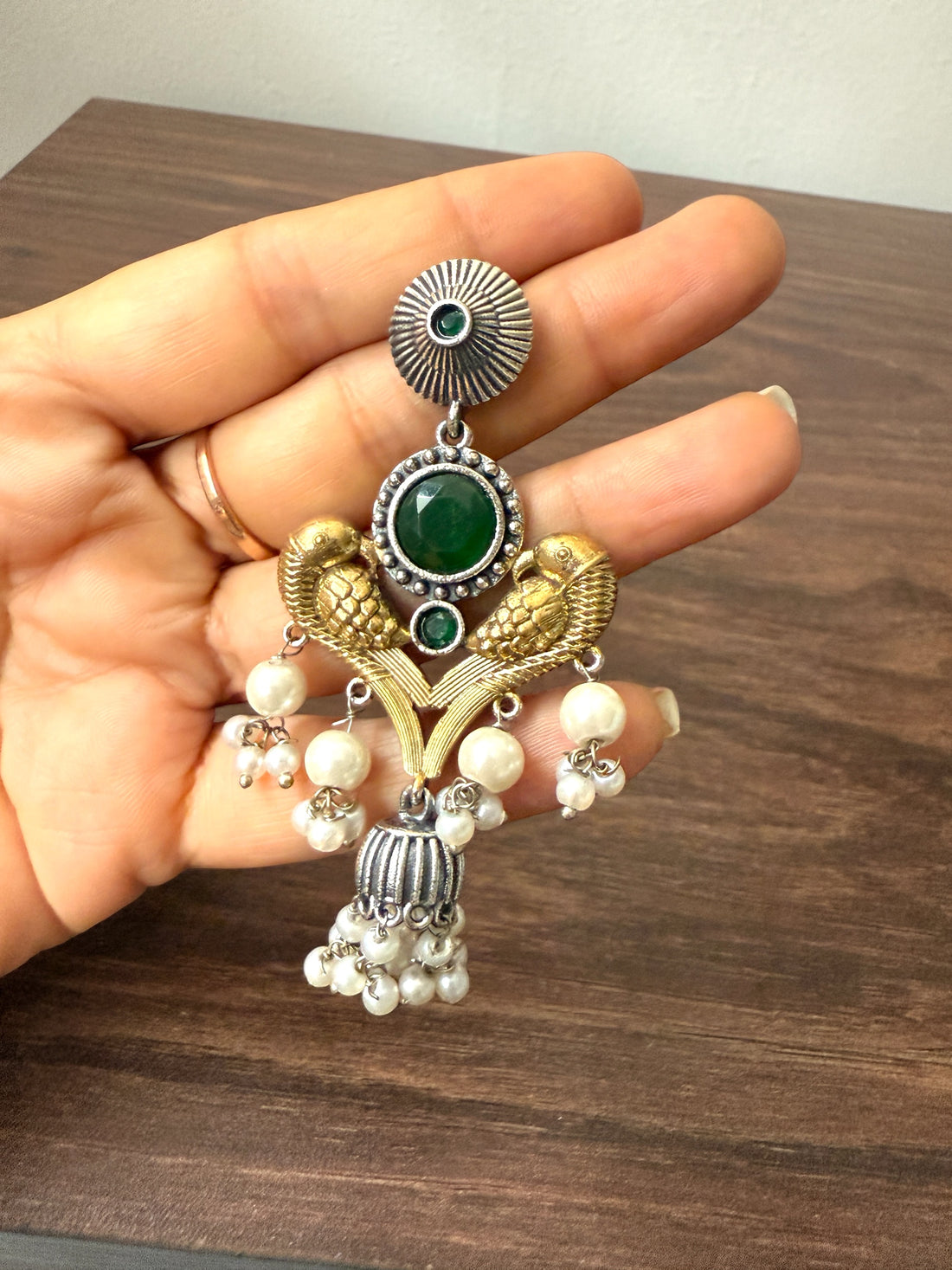Niyati Brass Earrings