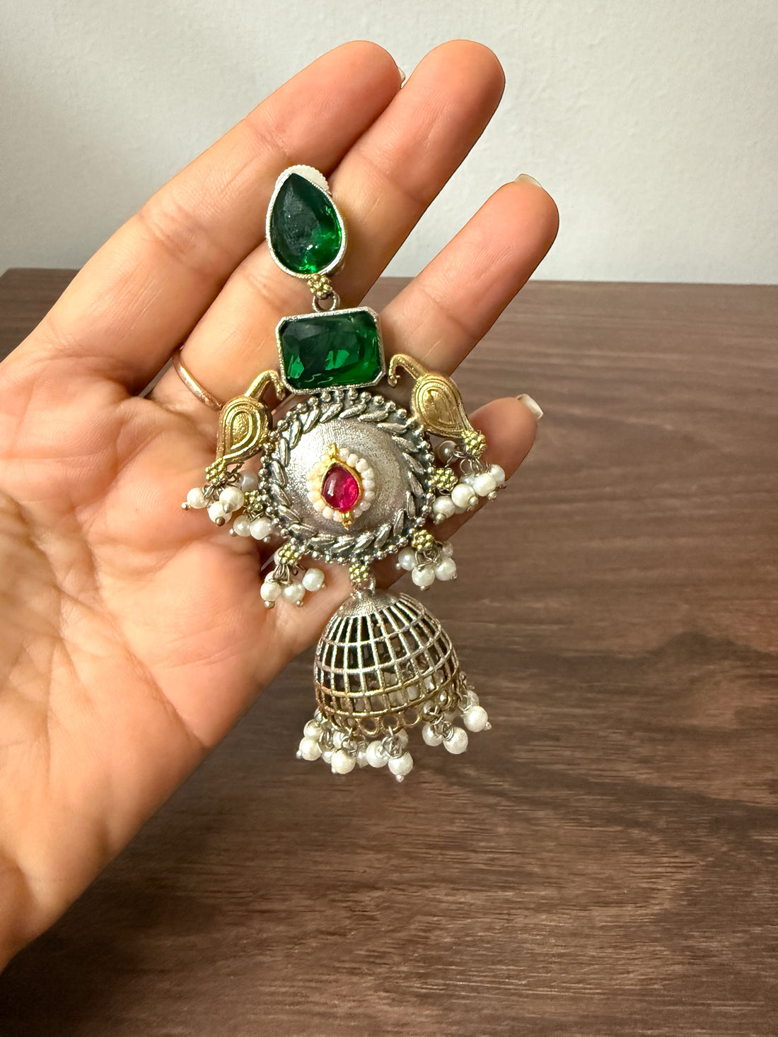 Samriddhi Brass Earrings