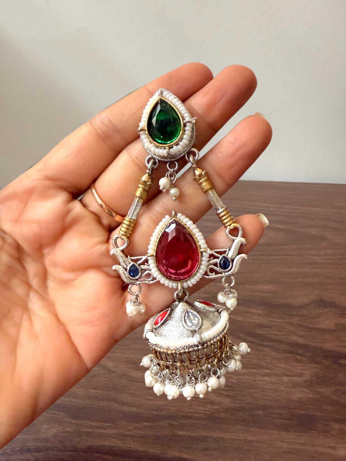 Maya Brass Earrings