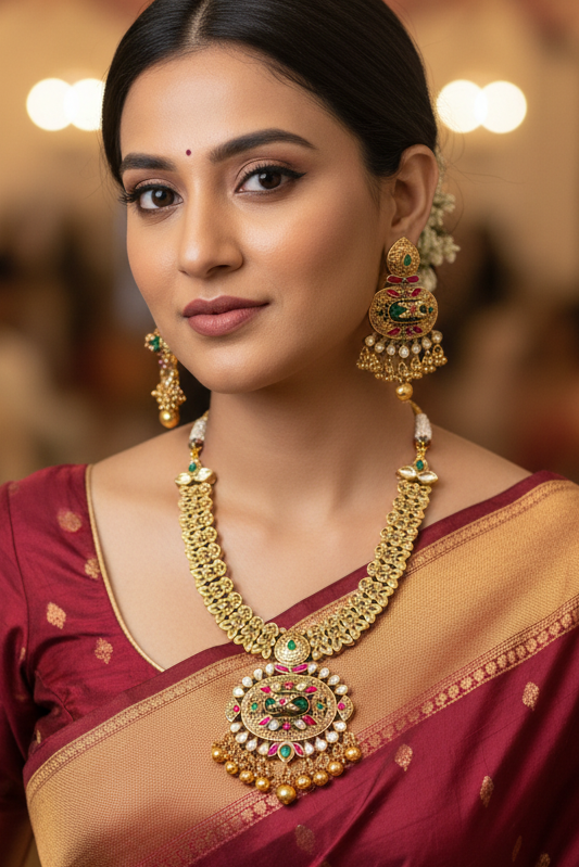 Leena Rajwadi Necklace Set