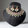 Mohini Pink Polki Kundan Necklace Set