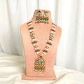 Multicolor Charvi Antique Rajwadi Necklace Set
