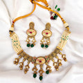 Multicolor Sarita Rajwadi Necklace Set