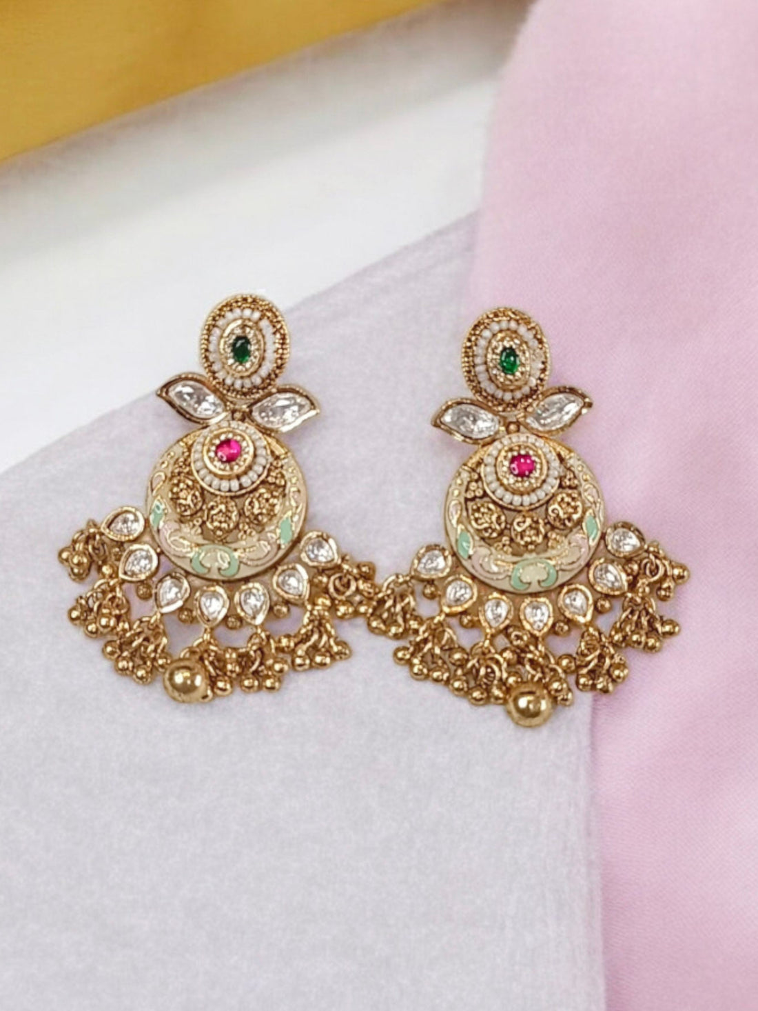 Prini Rajwadi Earrings - MIARAA