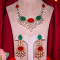 Naysa Multicolor Necklace Set - MIARAA