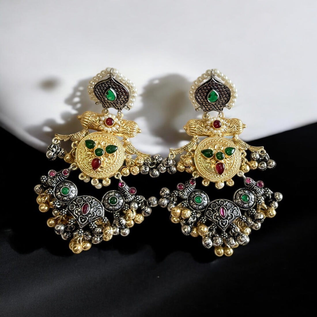 Hansani Brass Earrings - MIARAA