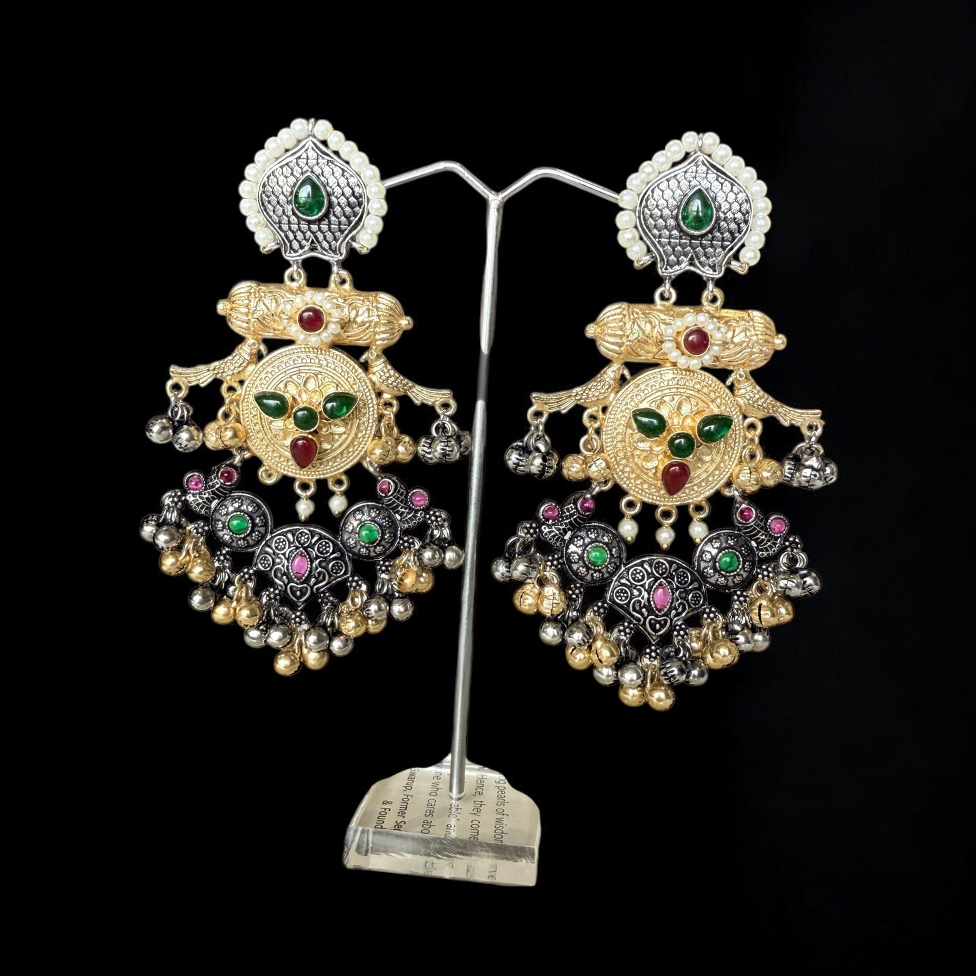 Hansani Brass Earrings - MIARAA