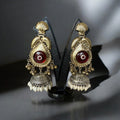 Nirali Brass Earrings - MIARAA