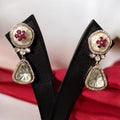 Suhana Ruby Pink Necklace Set - MIARAA