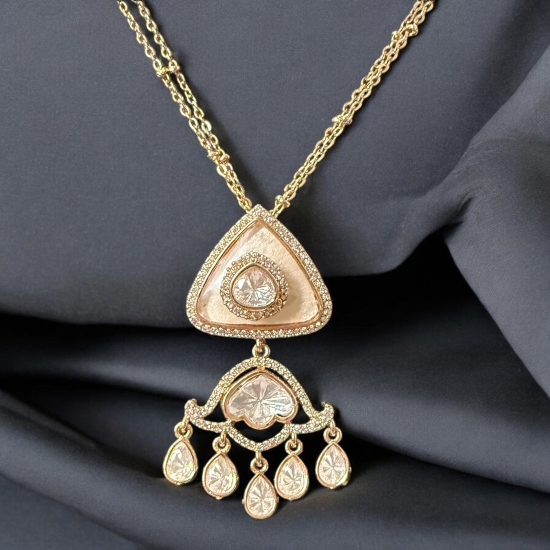 Esha Ivory Necklace Set - MIARAA