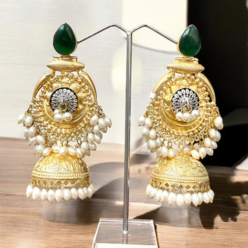 Savya Brass Earrings