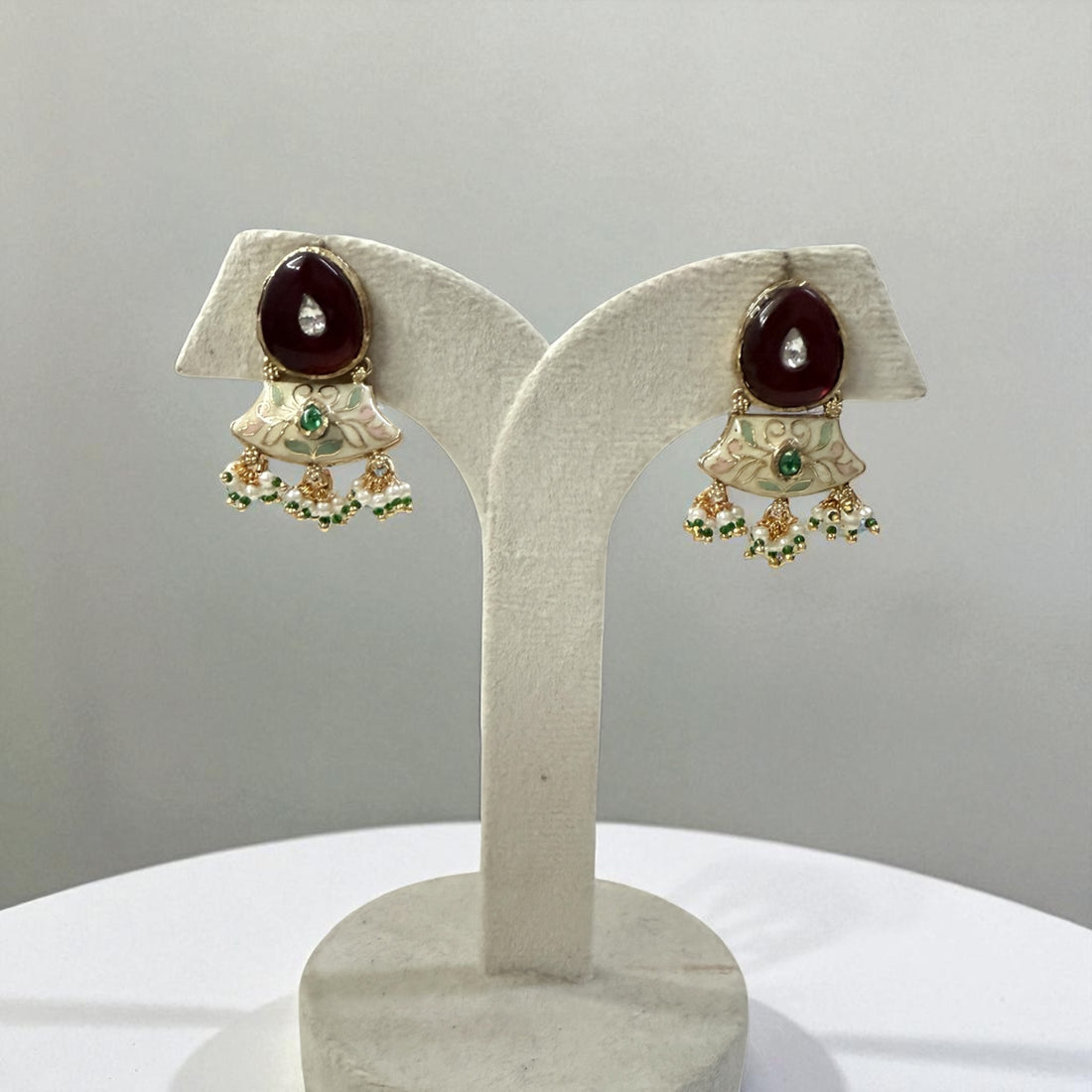 Multicolor Advika Rajwadi Necklace Set