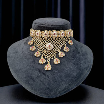 Multicolor Aria Antique Rajwadi Necklace Set