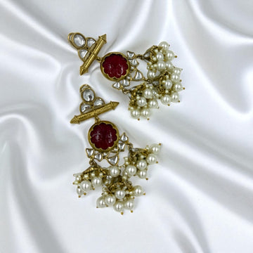 Vedanshi Kundan Earrings