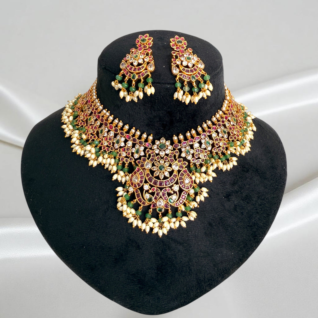 Anjana South Indian Necklace Set