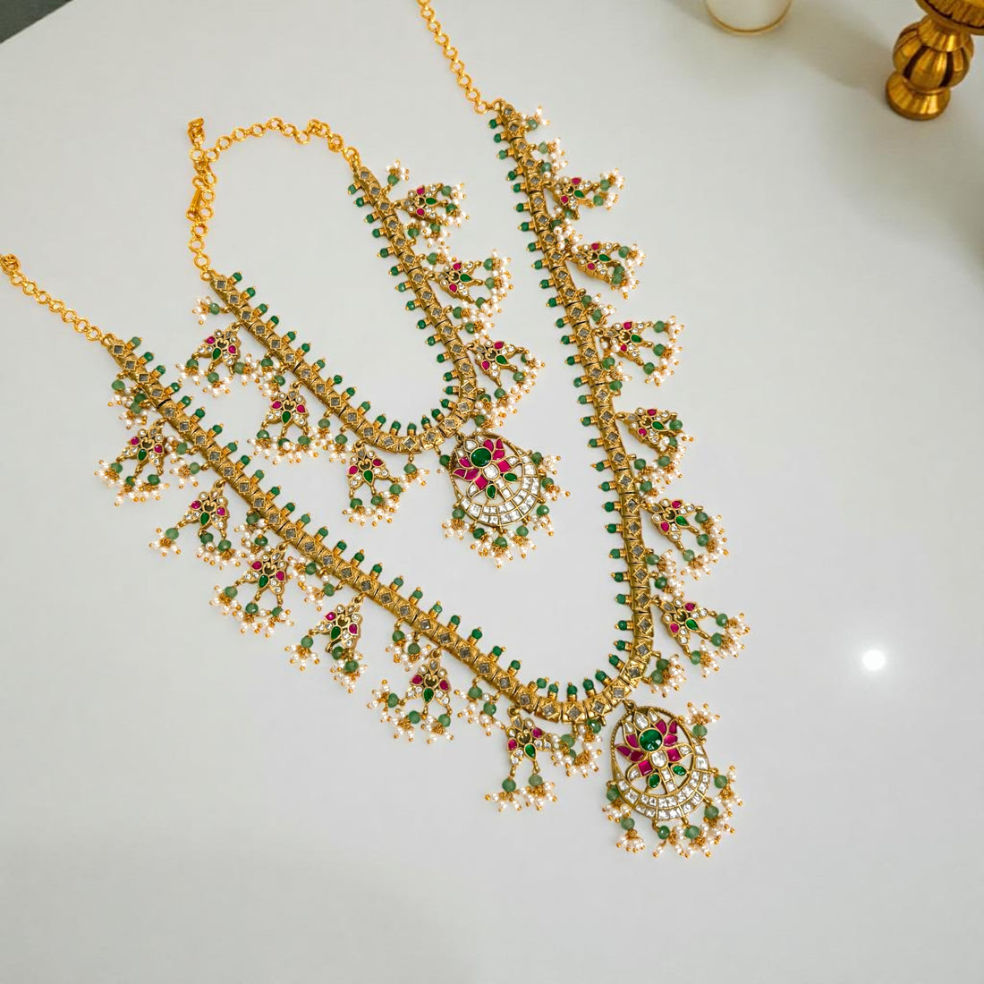 Annu South Indian Necklace Set