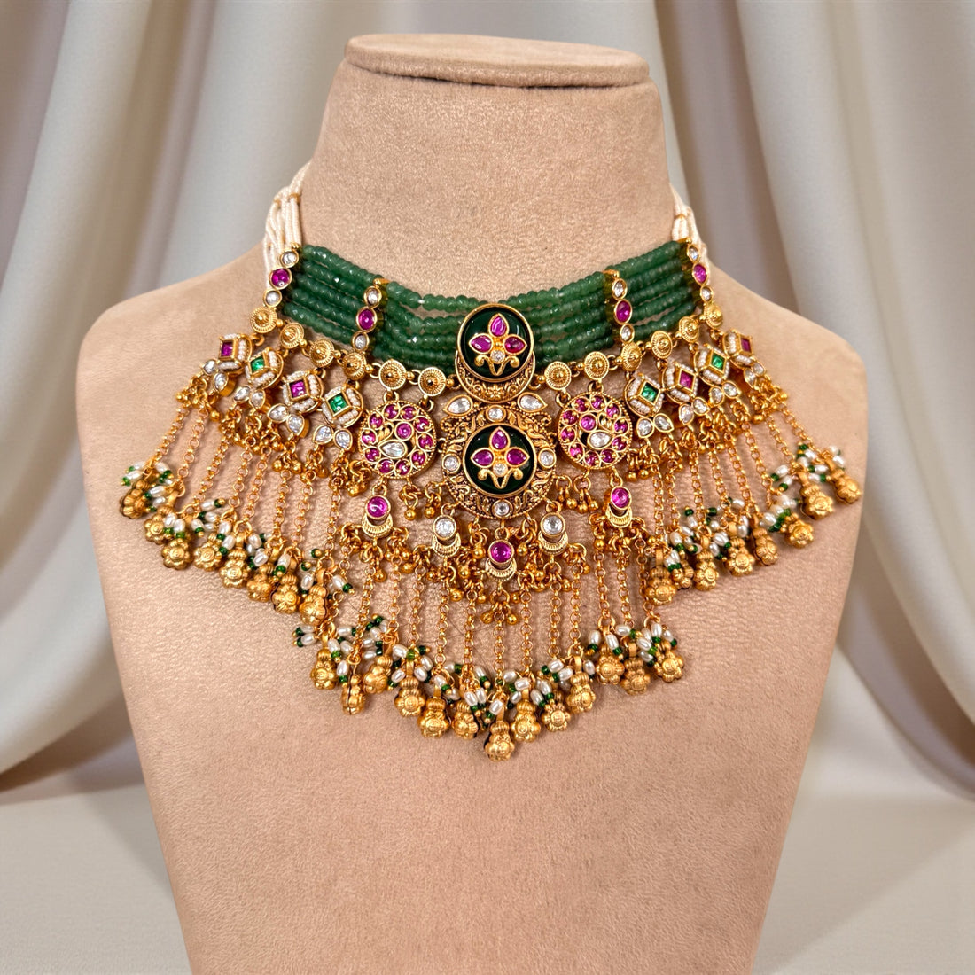 Sajni Rajwadi Necklace Set