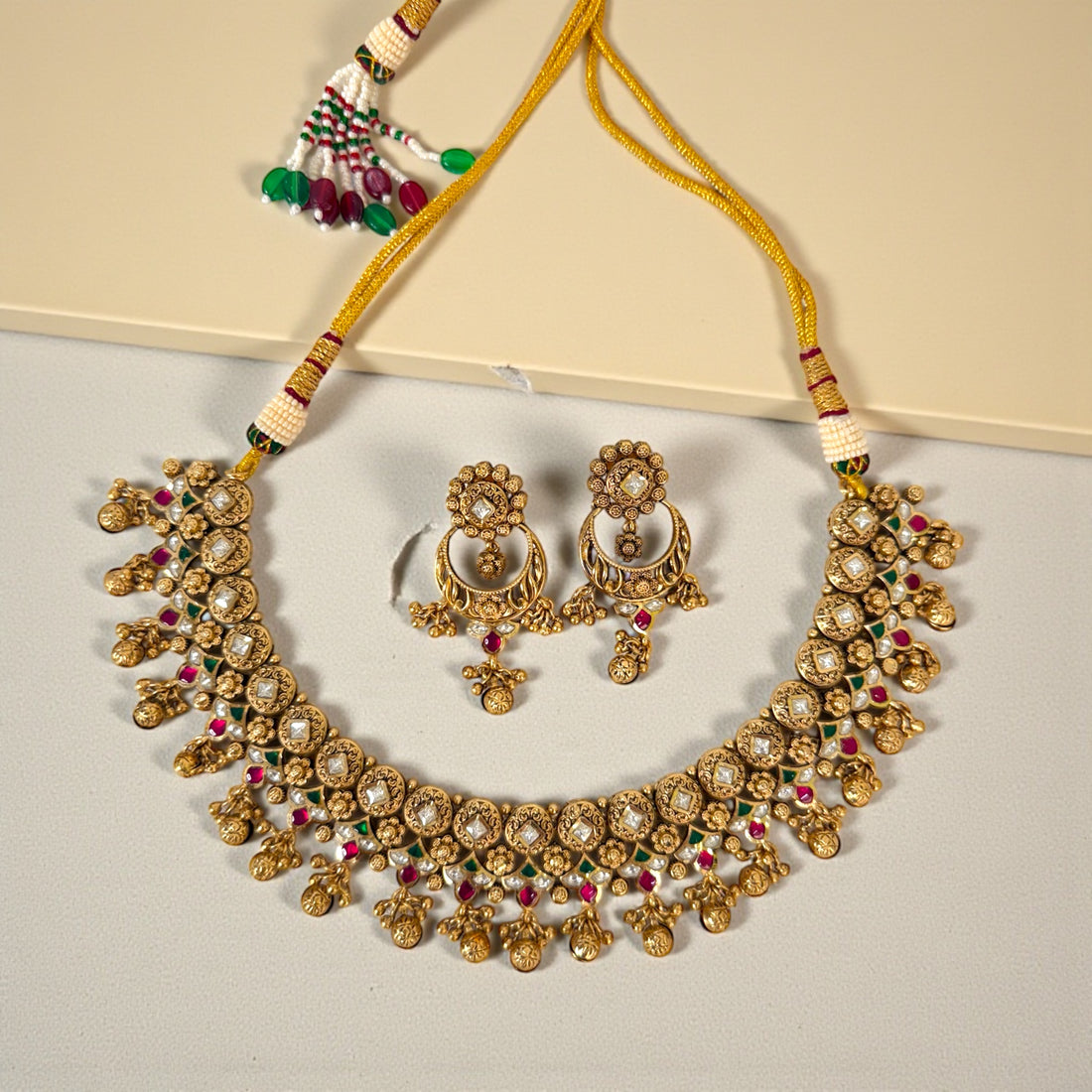 Sonali Rajwadi Necklace Set