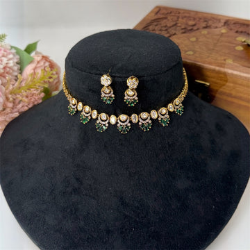 Trisha Polki Necklace Set