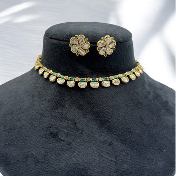 Anaya Polki Necklace Set