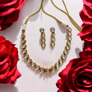 Polki Necklace Set