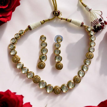 Polki Necklace Set
