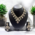 Diwya Multicolor Polki Necklace Set - MIARAA