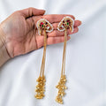 miaraa Chandni Kashmiri Long Earrings