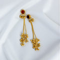 miaraa Geeta Kashmiri Long Earrings