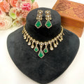 miaraa Ishani Polki Necklace Set3