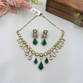 miaraa Ishani Polki Necklace Set5