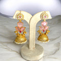 miaraa Pink Lavi Kashmiri earrings