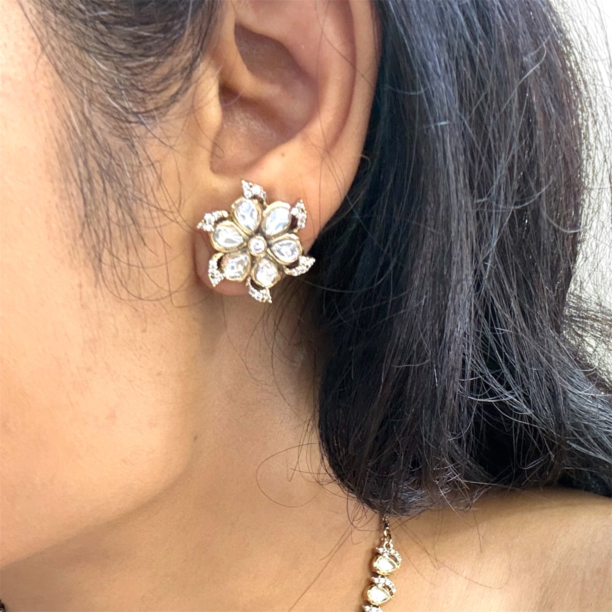 miaraa Sitara Polki Necklace Set2